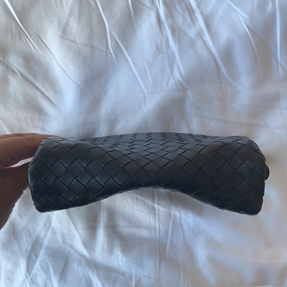 BOTTEGA VENETA Nappa Intrecciato Cosmetic Case Nero Black - Picture 5 of 16